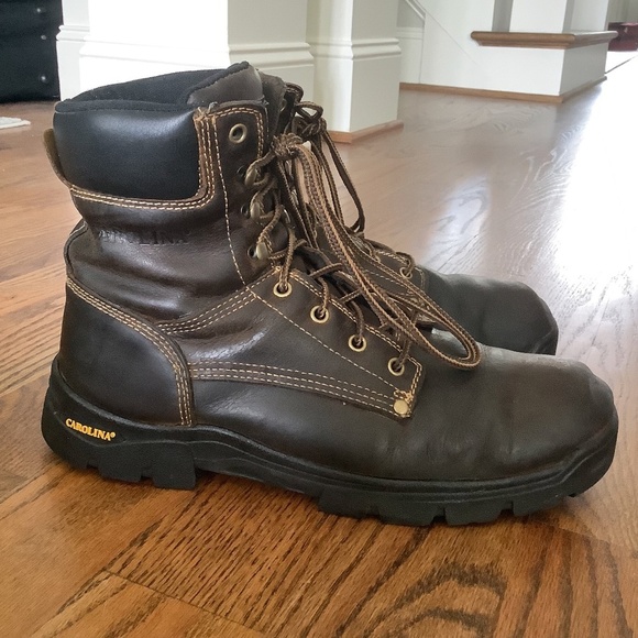 Carolina Men's Rugged Leather Work Boot Size 12 - Picture 1 of 16